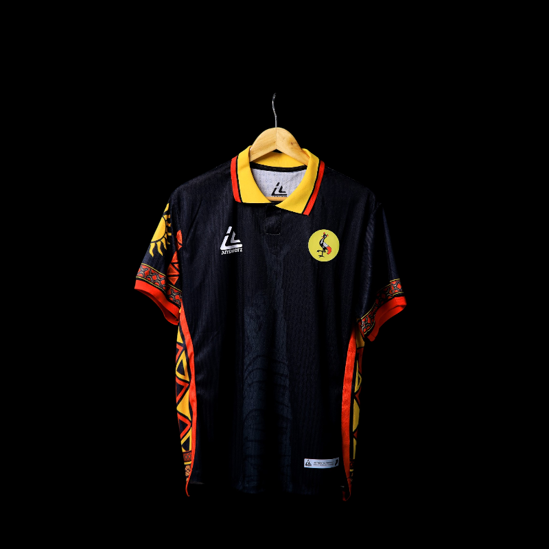 Answerz Uganda Heritage Jersey – Black Edition (Premium Uganda Design)