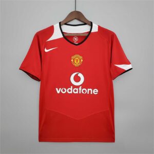 Manchester United 2004/2006 Home Kit – Short Sleeves