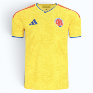 Colombia Home Jersey – Yellow (National Team Football Jersey)