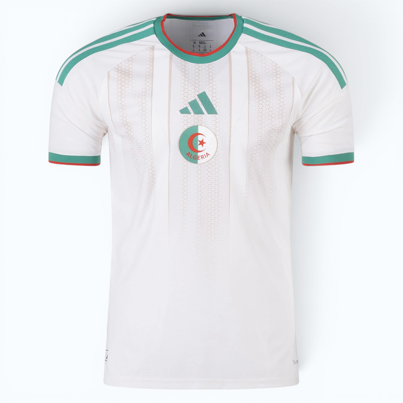 Algeria Away Jersey – White Green (National Team Football Jersey)