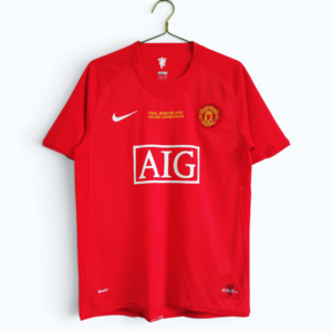 Manchester United Retro Jersey – AIG Moscow Final 2008