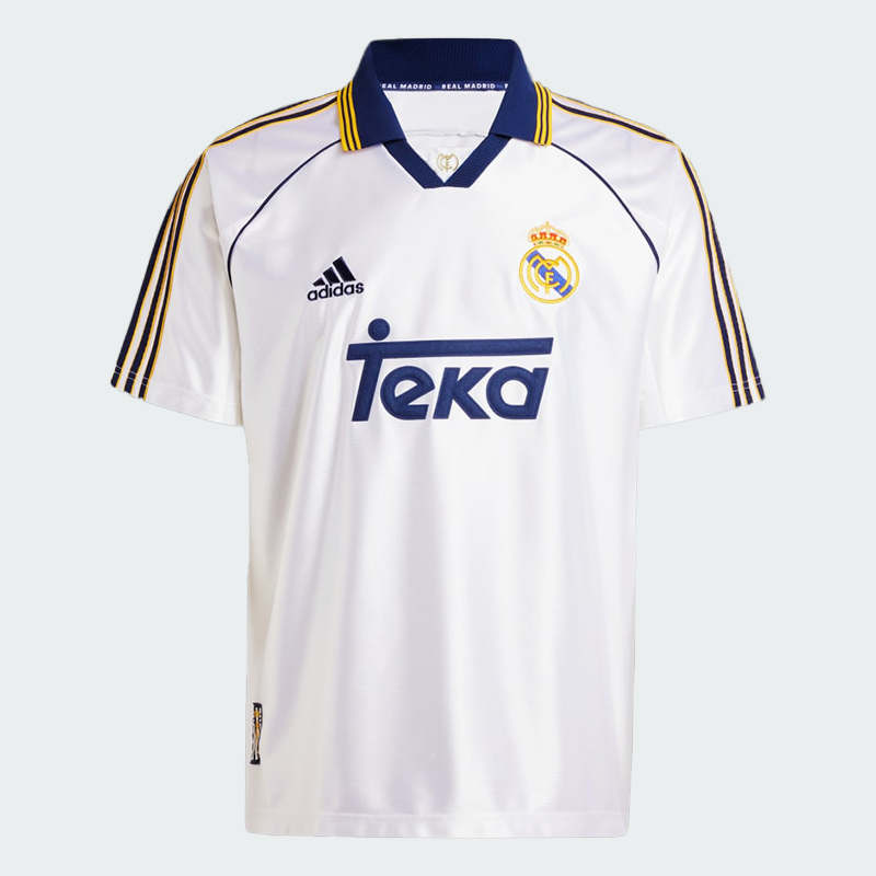Real Madrid – 1998/2000 - Home kit Teka - Honey