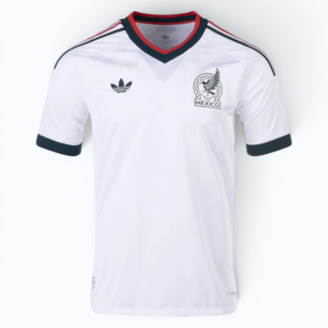 Mexico Away Jersey – White Green Red (National Team Football Jersey)