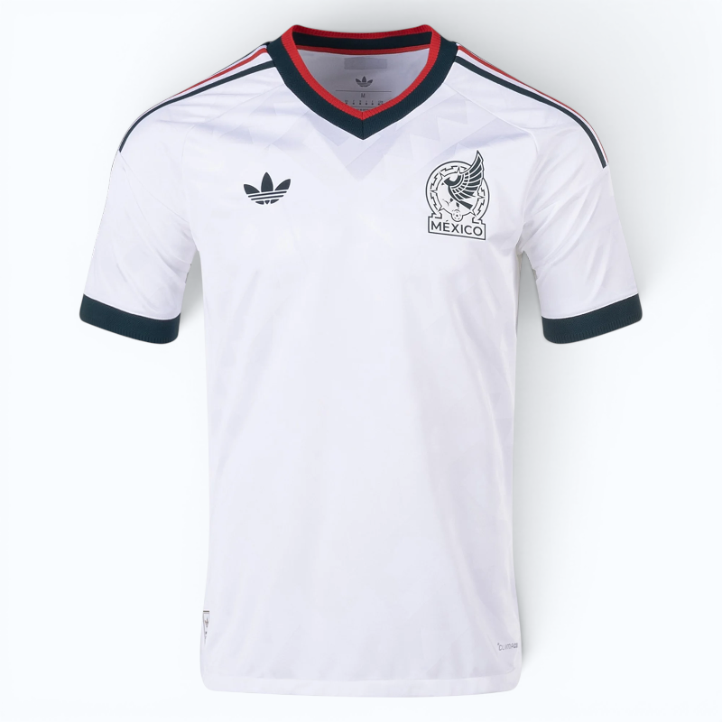 Mexico Away Jersey – White Green Red (National Team Football Jersey)