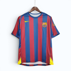 Barcelona Home Jersey – Red Blue Stripes (Club Football Jersey)