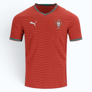 Portugal Home Jersey – Red Green (National Team Football Jersey)
