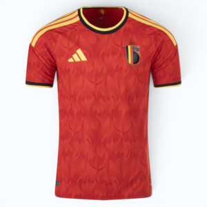 Belgium Home Jersey – Red Gold (National Team Football Jersey)