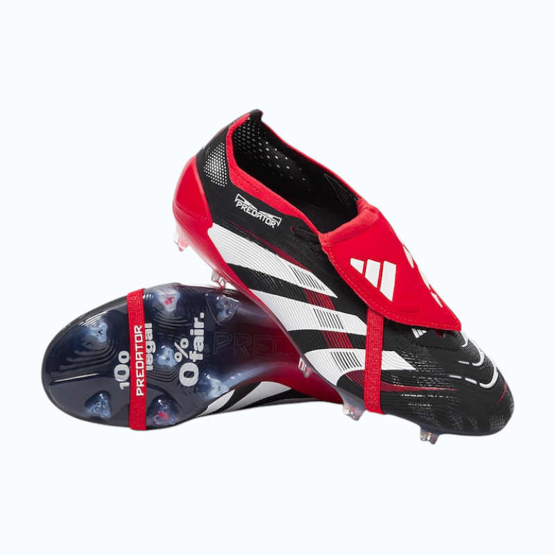Adidas Predator Accuracy+ FG – Control Football Boots (Black Red White)