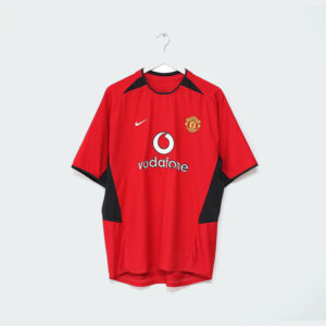 Nike Manchester United Vodafone Futbol Soccer Home Shirt Jersey Red - Retro